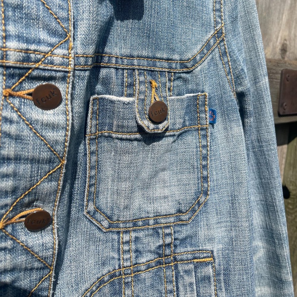 FCUK denim jacket circa 2002 - Picture 4 of 9